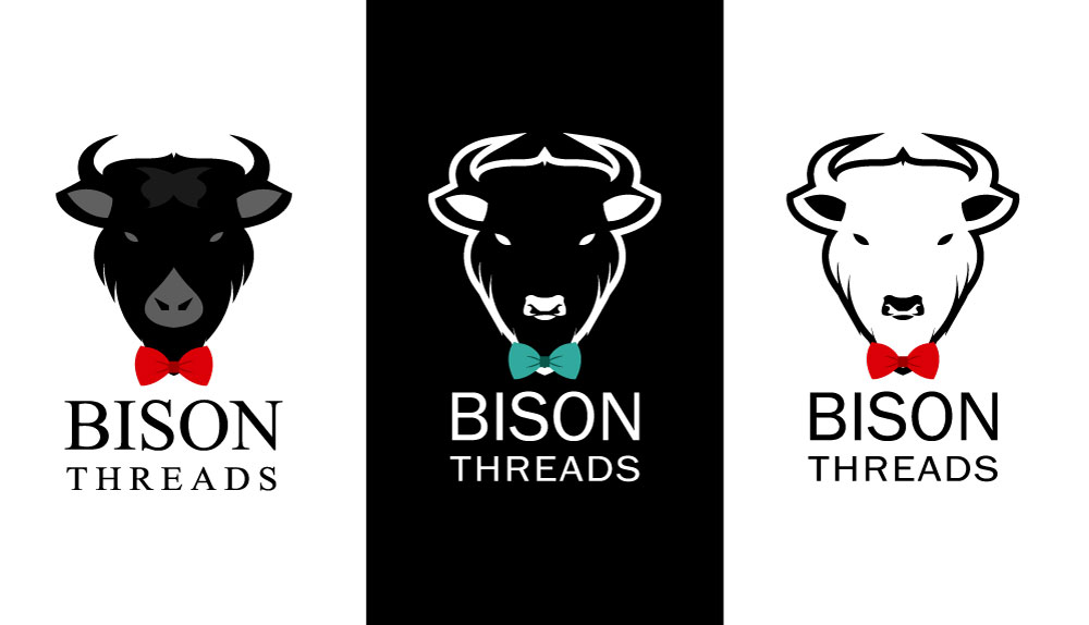 Design Étiquette par maricreatives pour BISON THREADS | Design #16898196