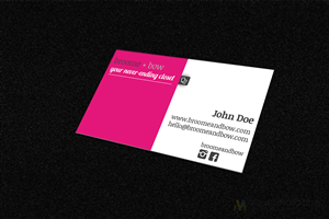 Business Card Design by Alex Mihalache for Broome + Bow | Design: #2688997