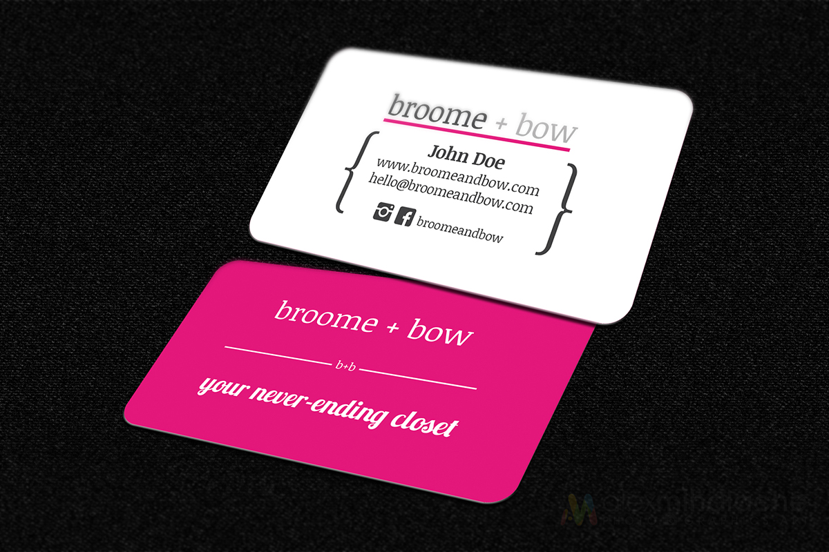 Design de Carte de Visite par Alex Mihalache pour Broome + Bow | Design #2693732