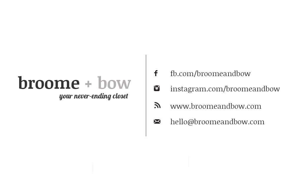 Business Card Design by Stalo Panayidou for Broome + Bow | Design: #2714228