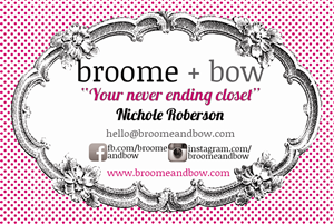 Business Card Design by kaylan conklin for Broome + Bow | Design #2704463
