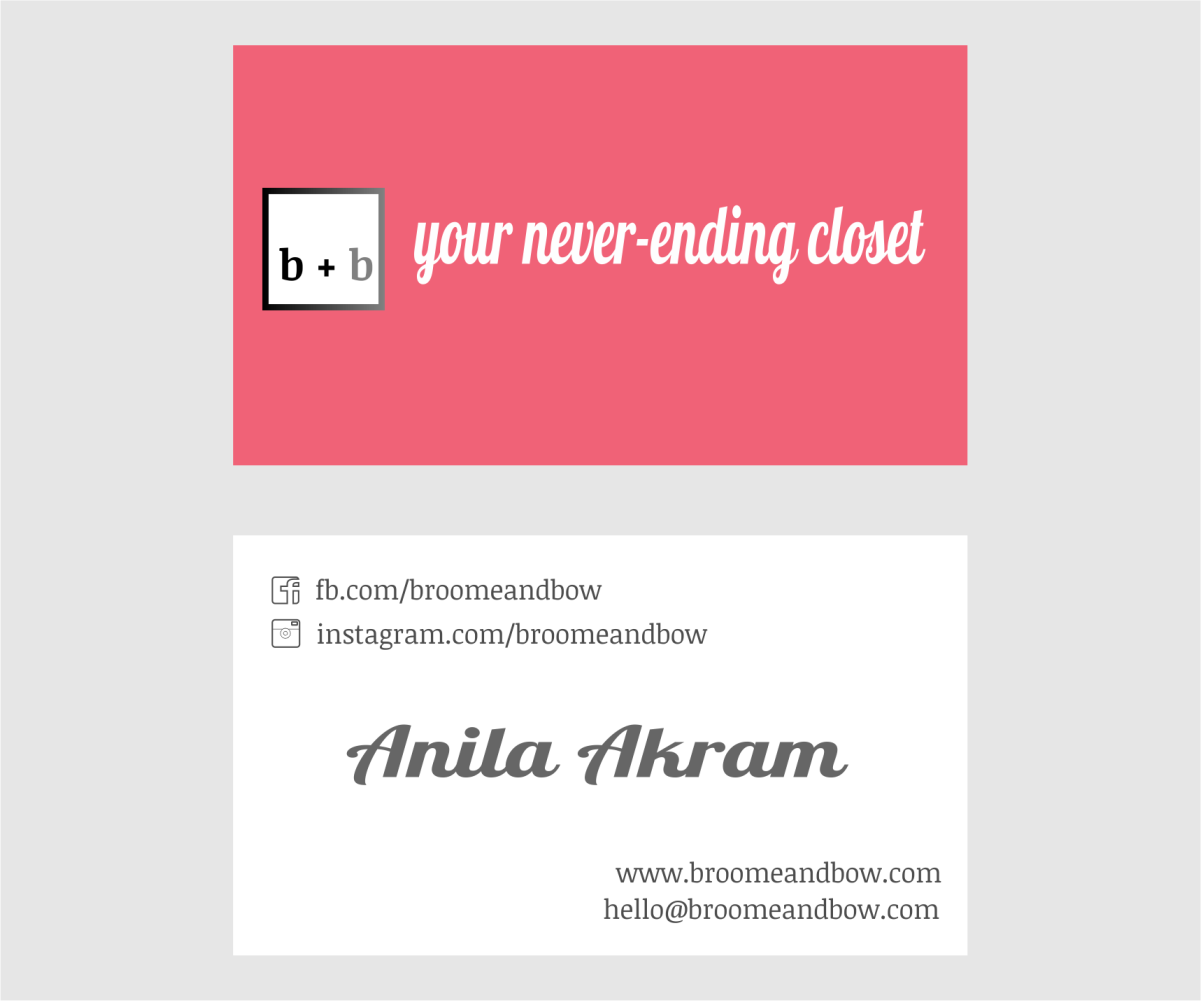 Business Card Design by masIO for Broome + Bow | Design #2714933