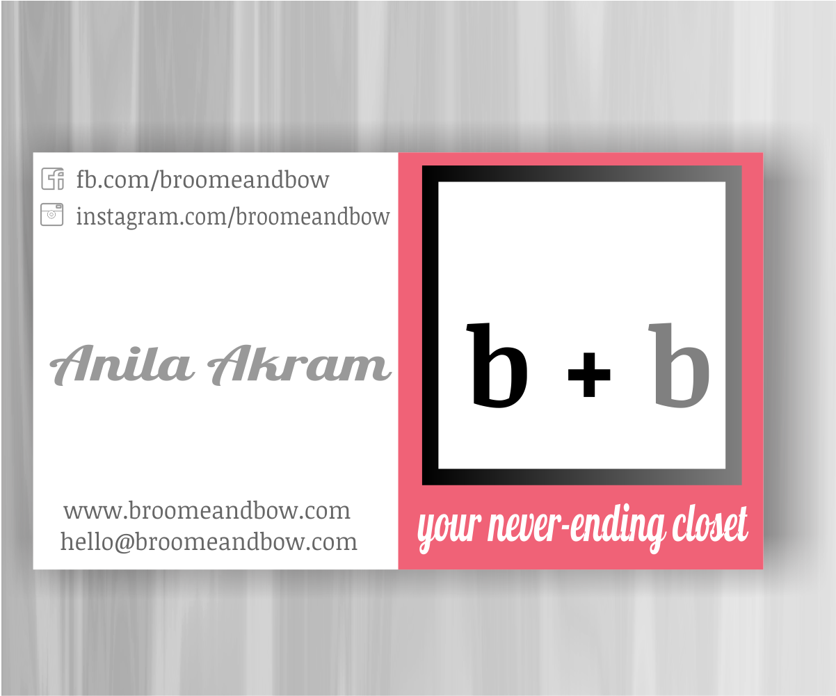 Business Card Design by masIO for Broome + Bow | Design #2722585