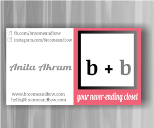 Business Card Design by masIO for Broome + Bow | Design: #2722585