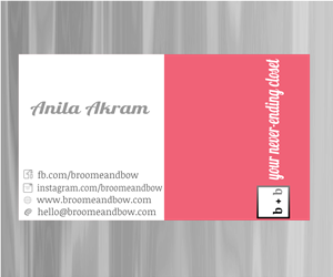 Business Card Design by masIO for Broome + Bow | Design: #2722629