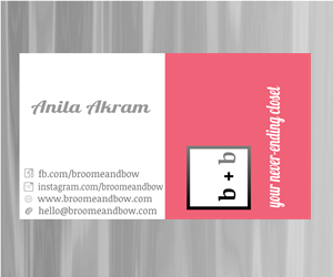 Business Card Design by masIO for Broome + Bow | Design: #2722632