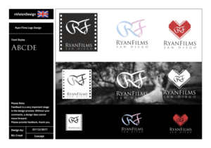 Logo Design by [n]visionDesign for Ryan Films San Diego | Design #17051710