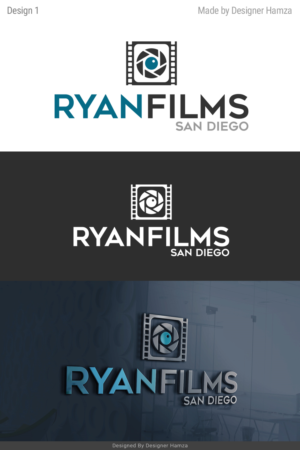 Logo Design by Designer Hamza for Ryan Films San Diego | Design #17092575