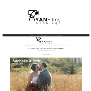 Logo Design by motionlogo101 for Ryan Films San Diego | Design: #17054447