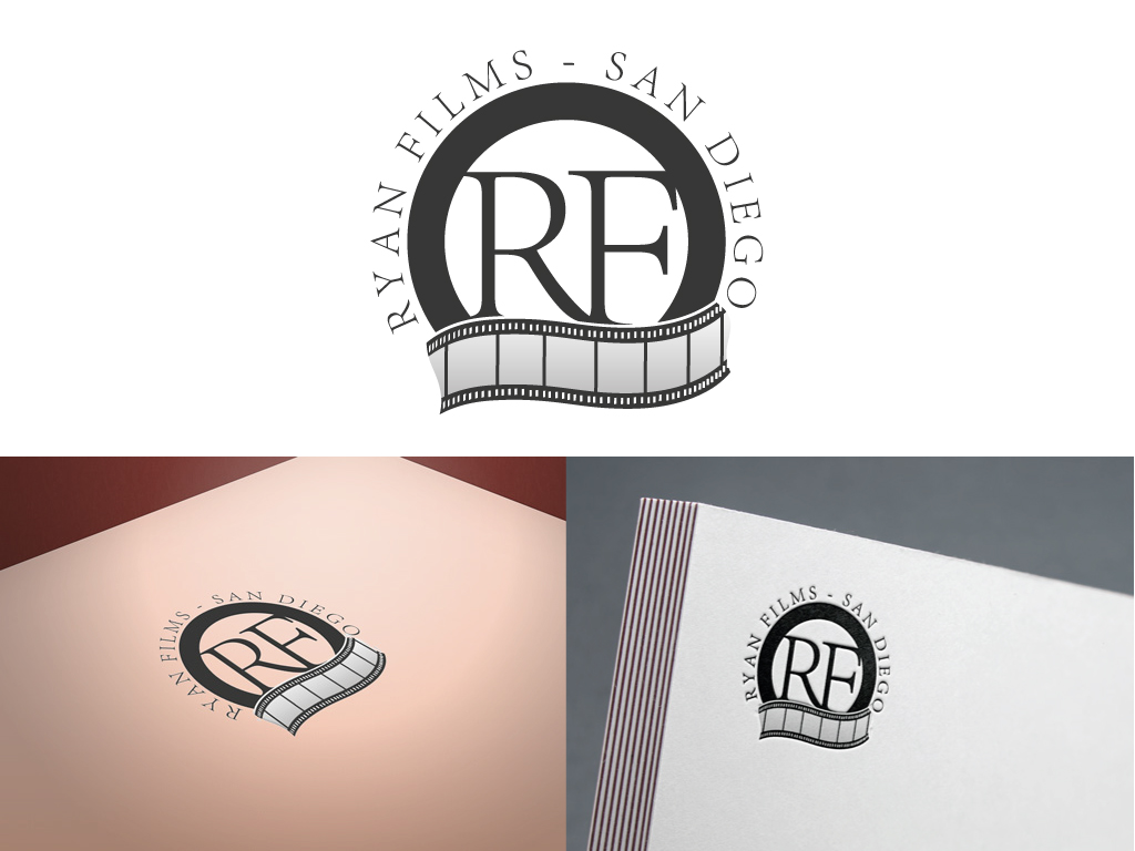 Logo Design by jordi v. for Ryan Films San Diego | Design #17052347