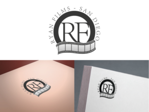Logo Design by jordi v. for Ryan Films San Diego | Design: #17052347