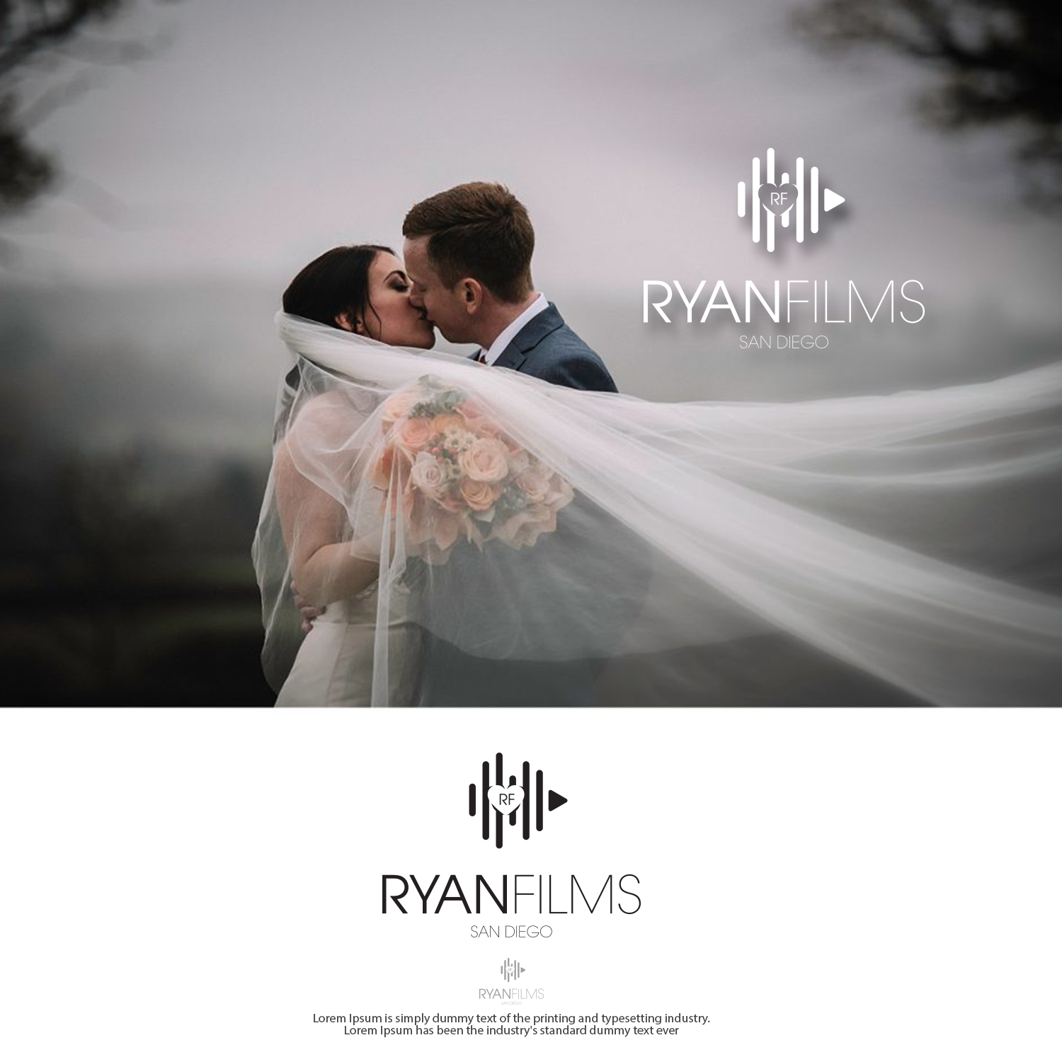 Logo Design by groomfox for Ryan Films San Diego | Design #17049889