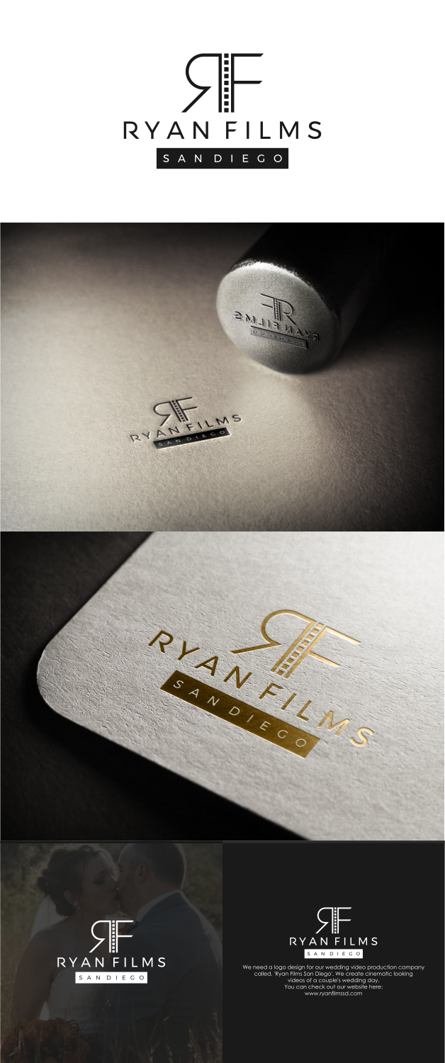 Logo Design by Angkasa Official for Ryan Films San Diego | Design #17091932