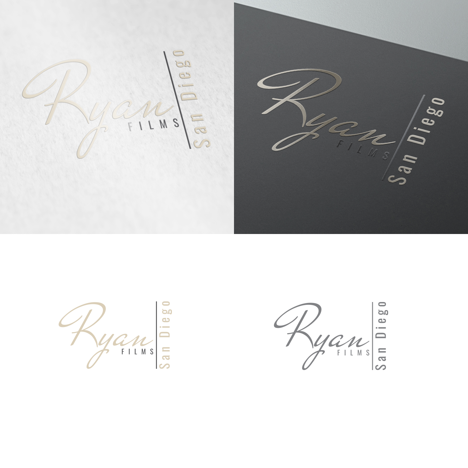 Logo Design by Eppeok for Ryan Films San Diego | Design #17065415