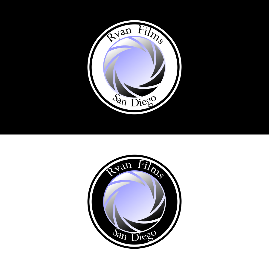 Logo Design by Lunaris atelier for Ryan Films San Diego | Design #17147551