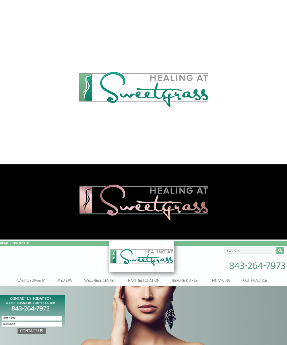 Logo Design by Wild Geek for Sweetgrass Plastic Surgery | Design #16866358