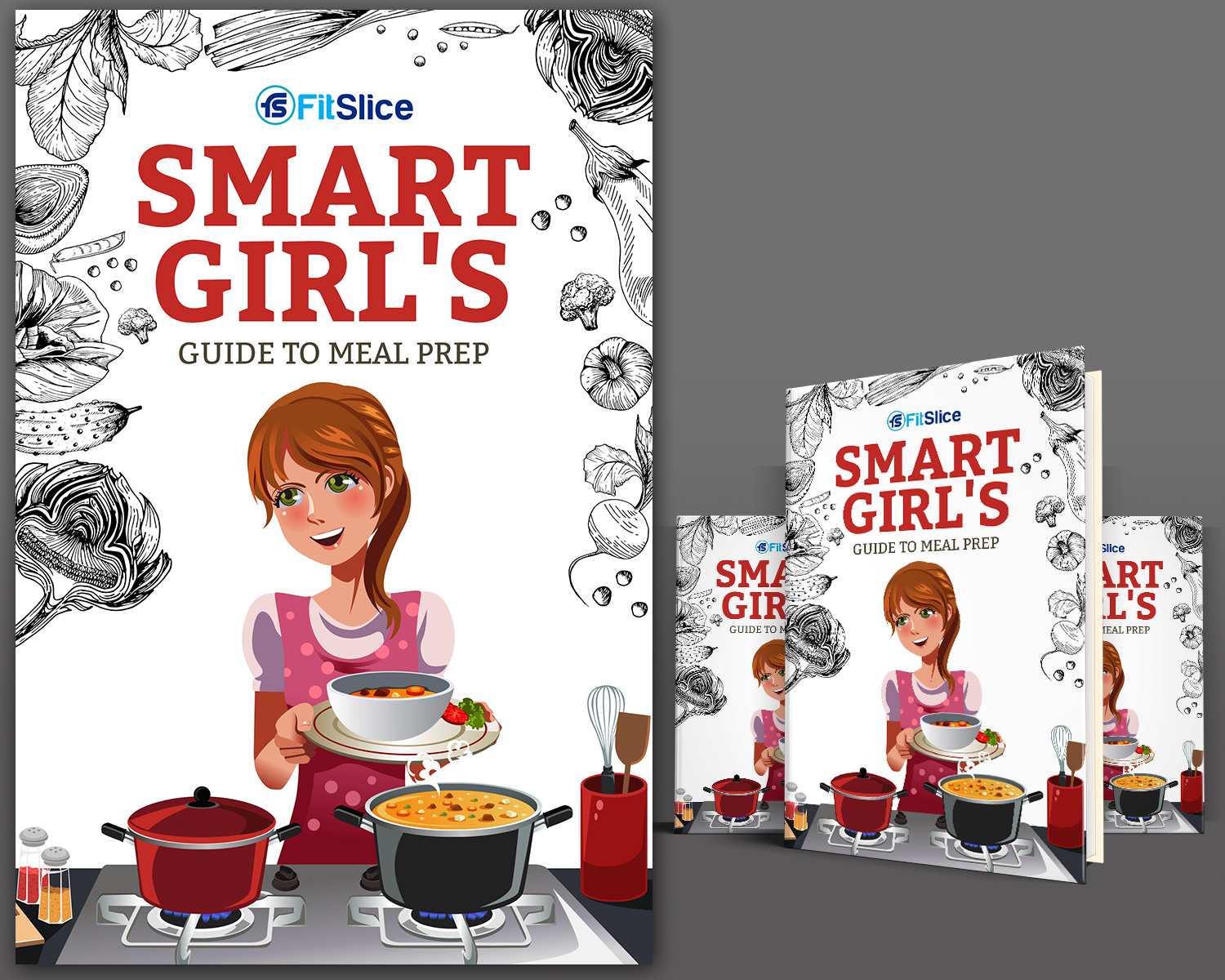 Design de Couverture eBook par EA5Designs pour FitSlice Inc. | Design #16885261