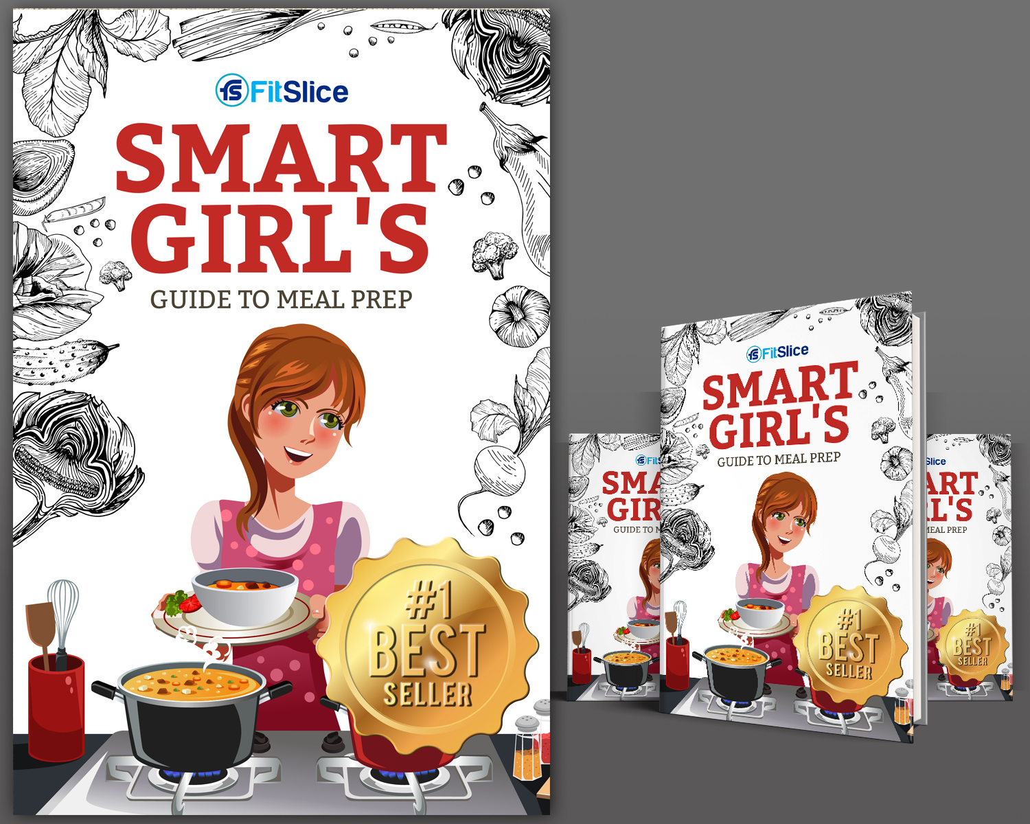 Design de Couverture eBook par EA5Designs pour FitSlice Inc. | Design #16913877