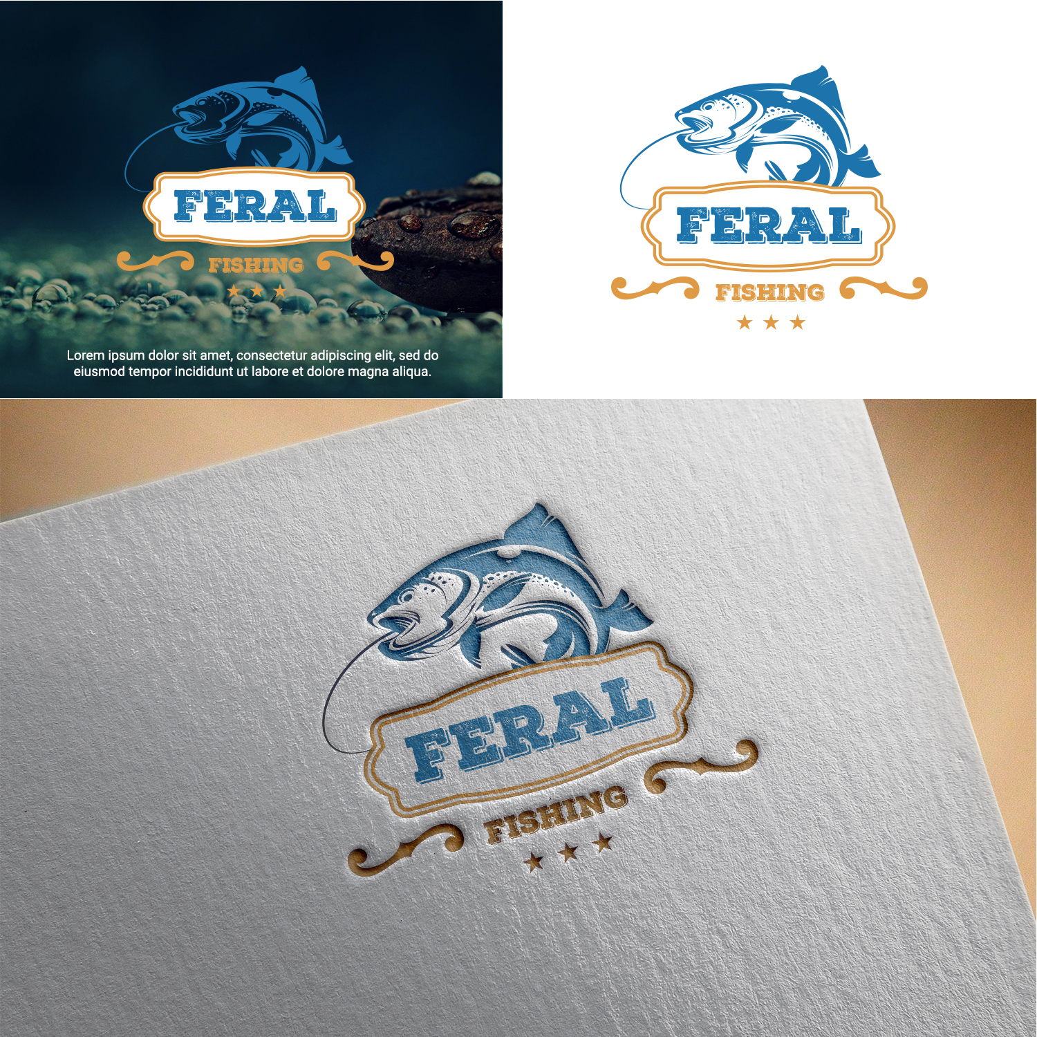 Diseño de Logo por BrendanTrinh para Feral Fishing | Diseño #16980707
