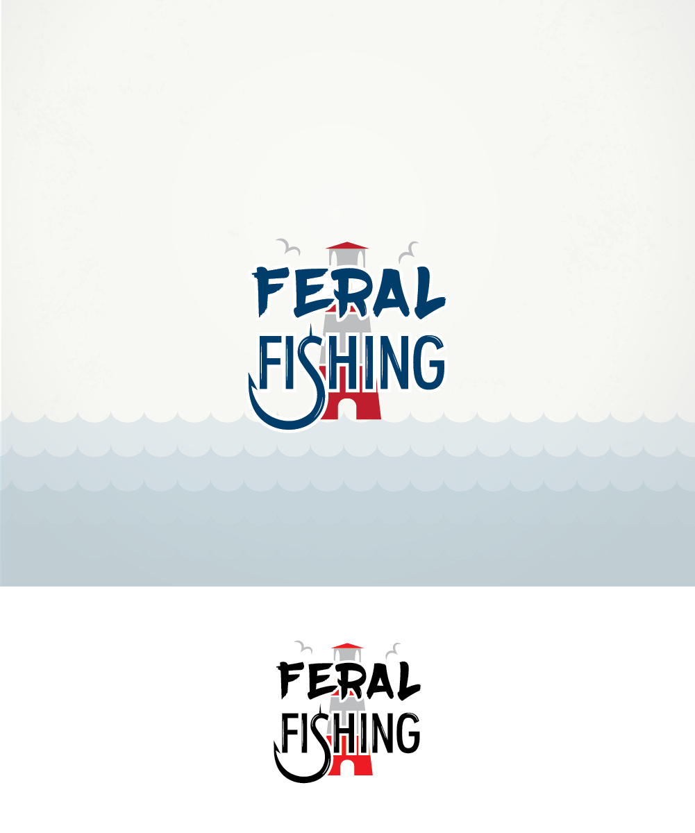 Logo Design by Wild Geek for Feral Fishing | Design #16869056