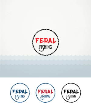 Logo Design by Wild Geek for Feral Fishing | Design: #16869292