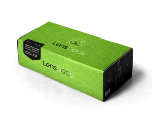 Eyeglass Lens company needs packaging design for small shipping box | Diseño de Empaque por SAI DESIGNS