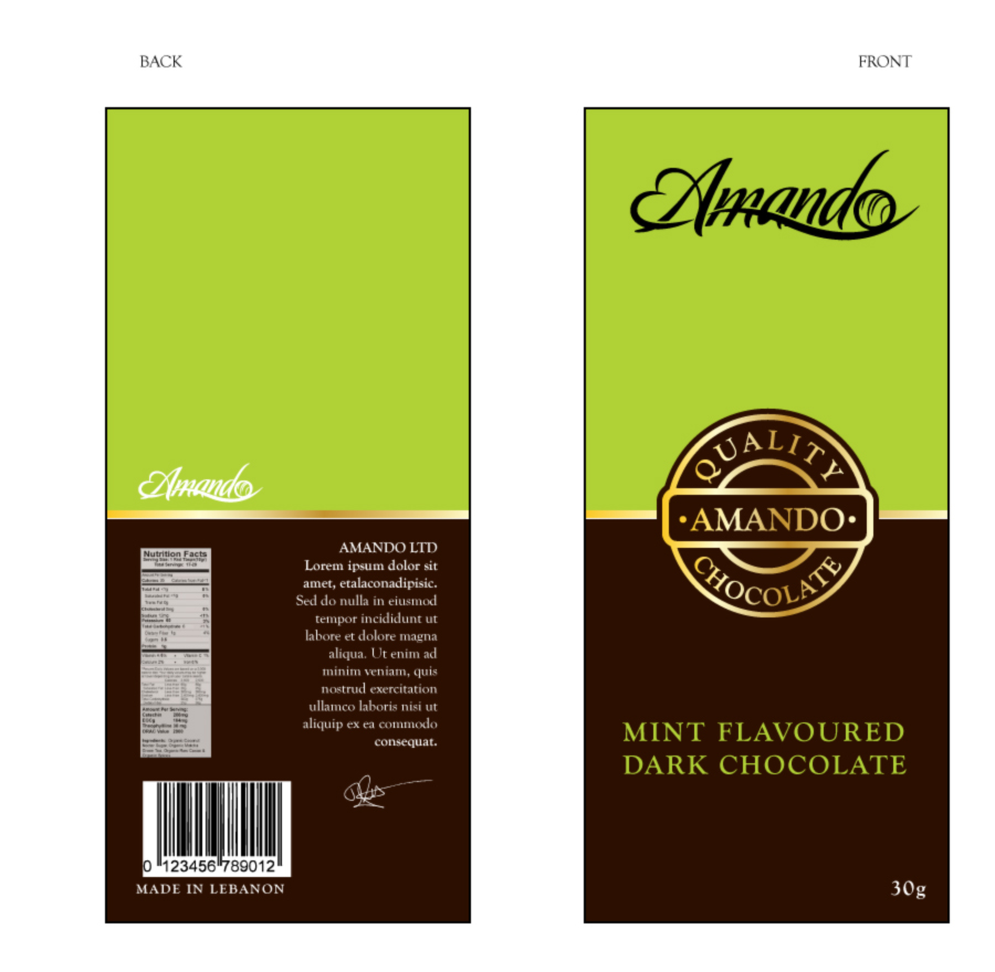Packaging Design by chrisgk for Amando | Design #631997