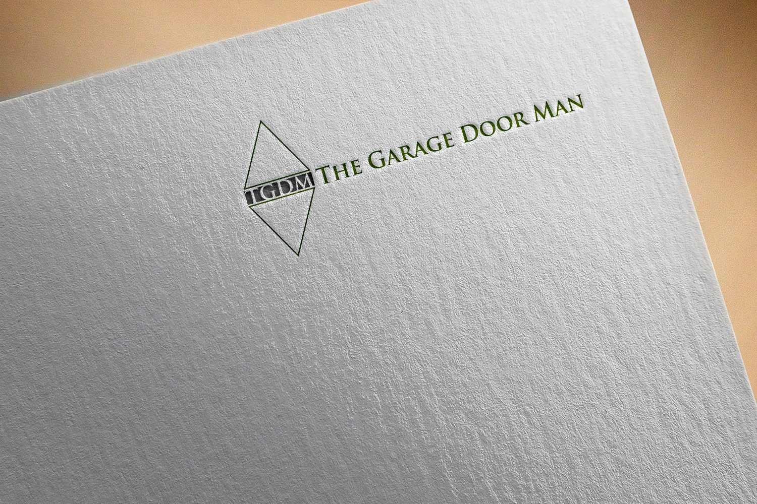 Logo Design by roman reings for The Garage Door Man | Design #16910590