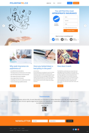 Web Design by pb for this project | Design: #16879300