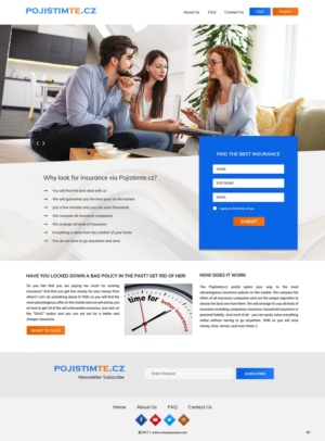 Web Design by pb for this project | Design: #16879331