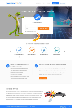 Web Design by pb for this project | Design: #16879335