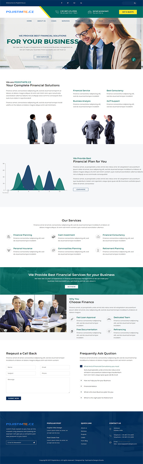 Web Design by RWDStudio for this project | Design #16895752