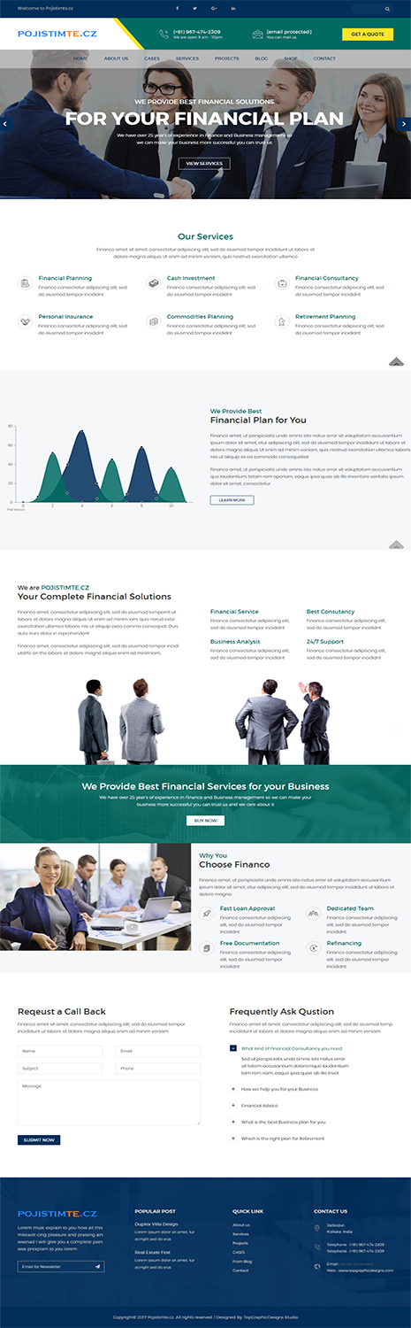 Web Design by RWDStudio for this project | Design #16895753