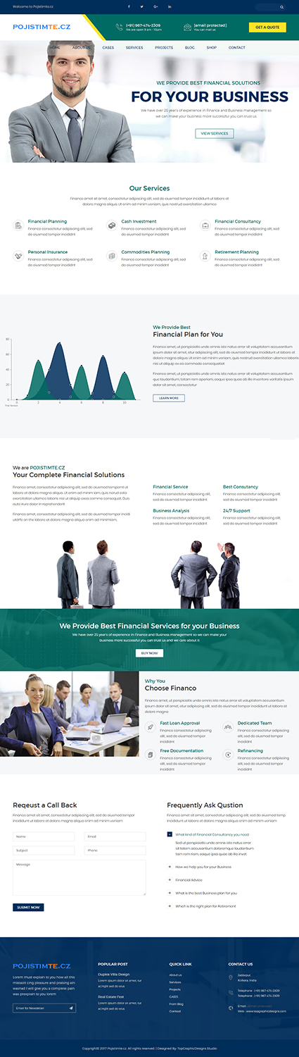 Web Design by RWDStudio for this project | Design #16895754