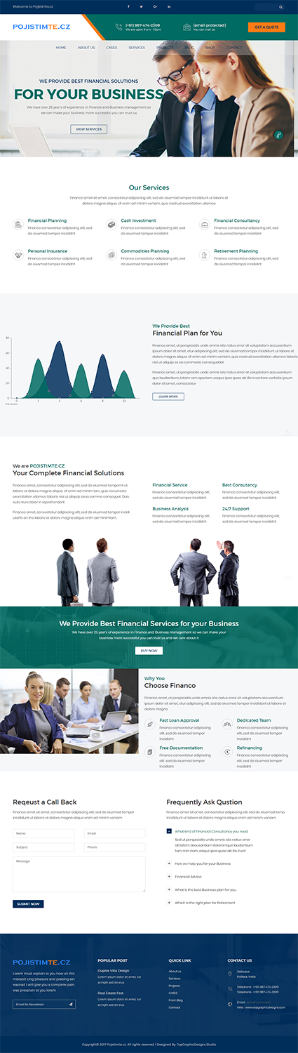 Web Design by RWDStudio for this project | Design #16895756