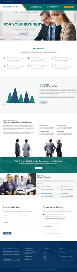 Web Design by RWDStudio for this project | Design: #16895756