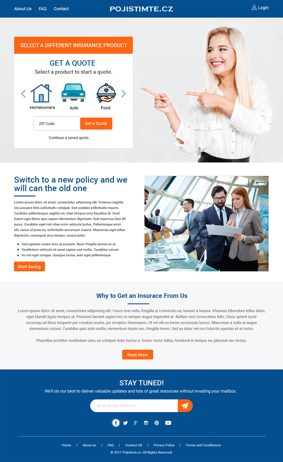 Web Design by Creative Usha for this project | Design #16916338