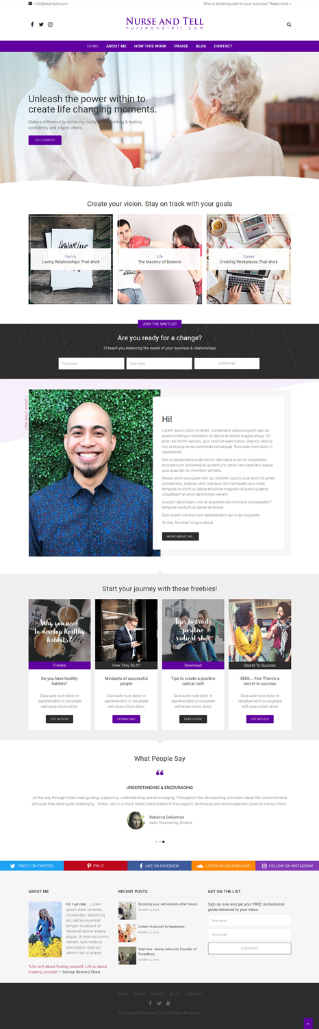 Web Design by Designing Fever for this project | Design #16963138