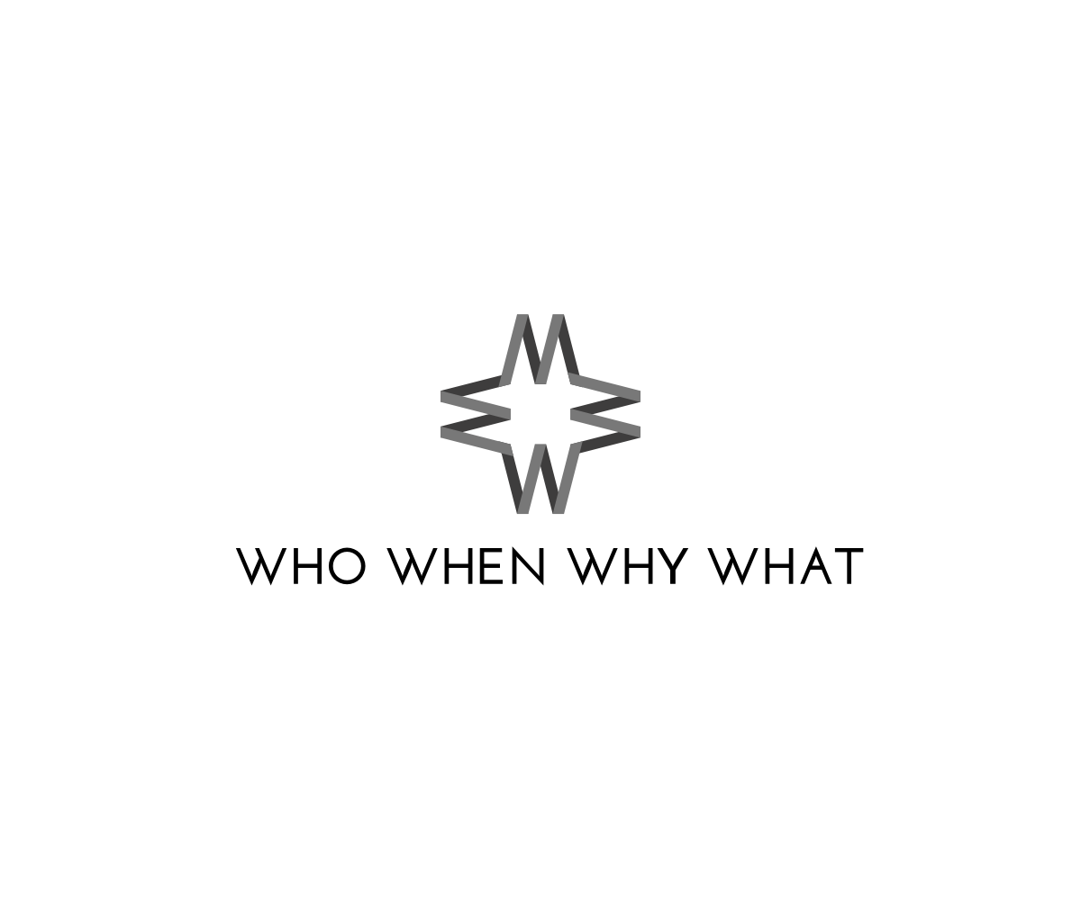 Modern, Upmarket Logo Design for WWWW Who When Why What by VGB | Design ...