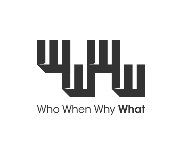 Modern, Upmarket Logo Design for WWWW Who When Why What by 1st | Design ...