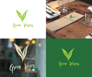Green Vurgers | Logo Design by Farmiza