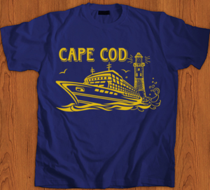 Cape Cod youth tee shirt design.   | T-shirt Design by creative gravity