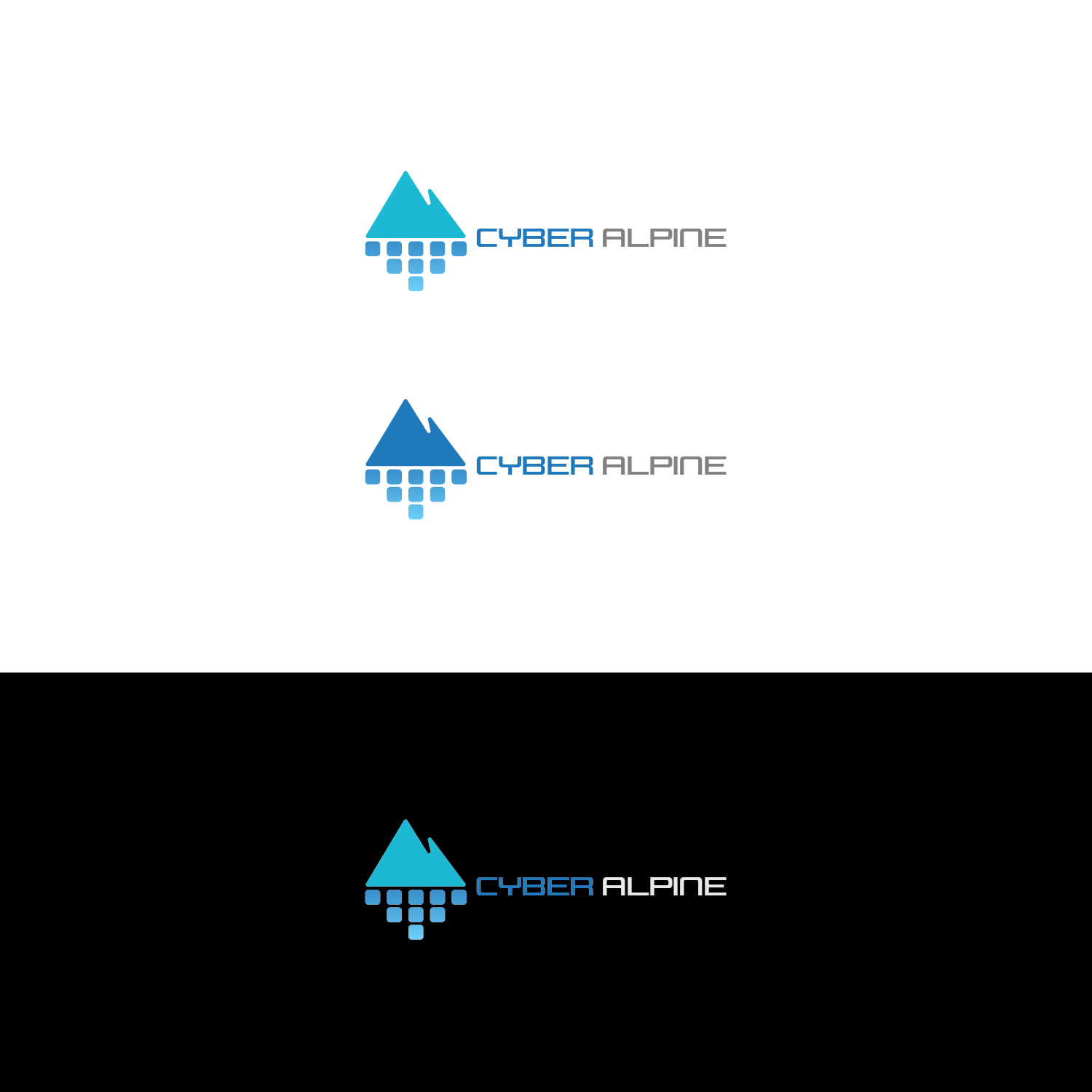Logo-Design von ESAY für Cyber Alpine  | Design #16926383