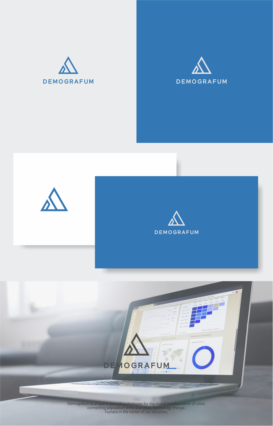 Logo Design by dumx for demografum | Design #16960601