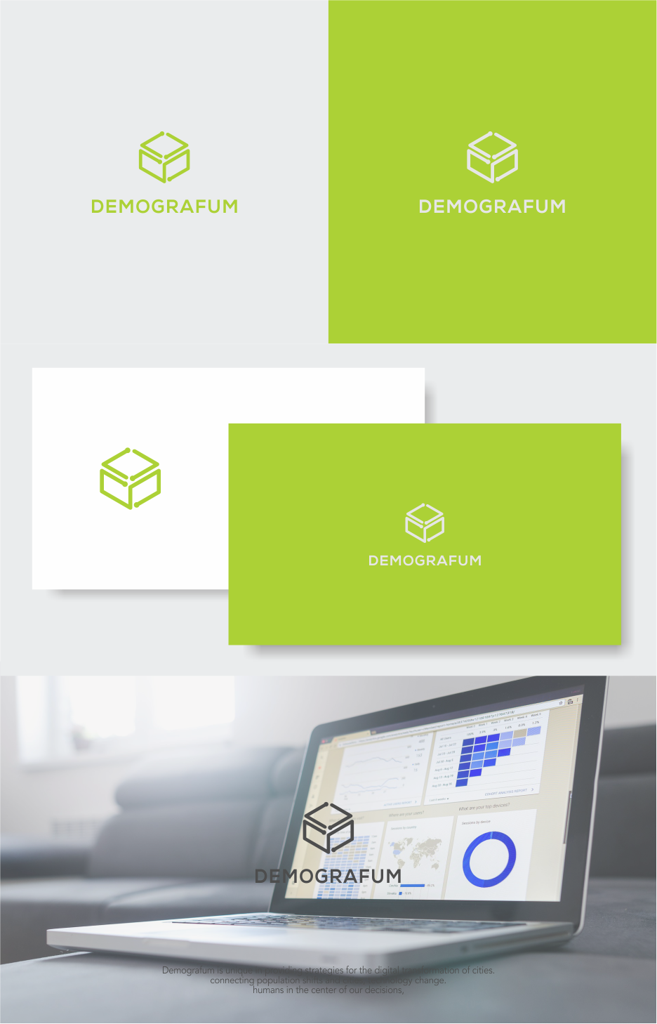 Logo Design by dumx for demografum | Design #16960602