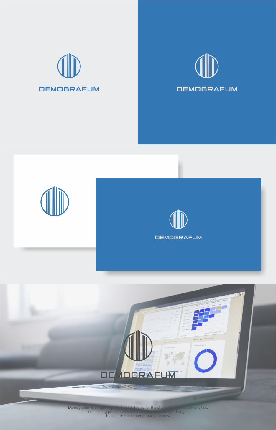 Logo Design by dumx for demografum | Design #16960603