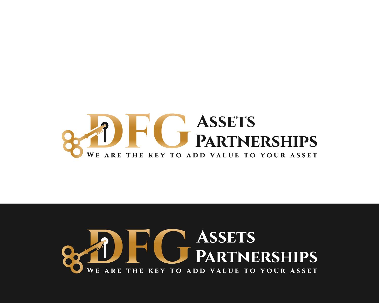 Logo Design by Atec for DFG Assets Partnership | Design #17026187