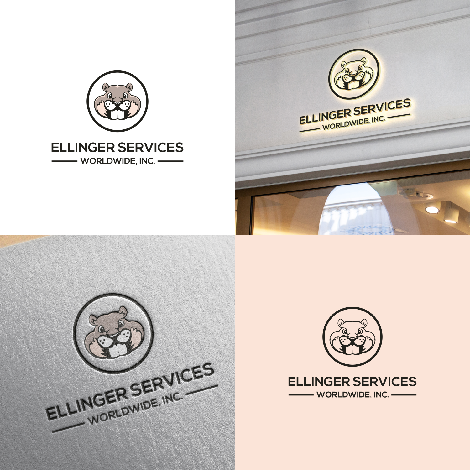 Diseño de Logo por Optimistic_Studio para Ellinger Services Worldwide, Inc. | Diseño #16909691