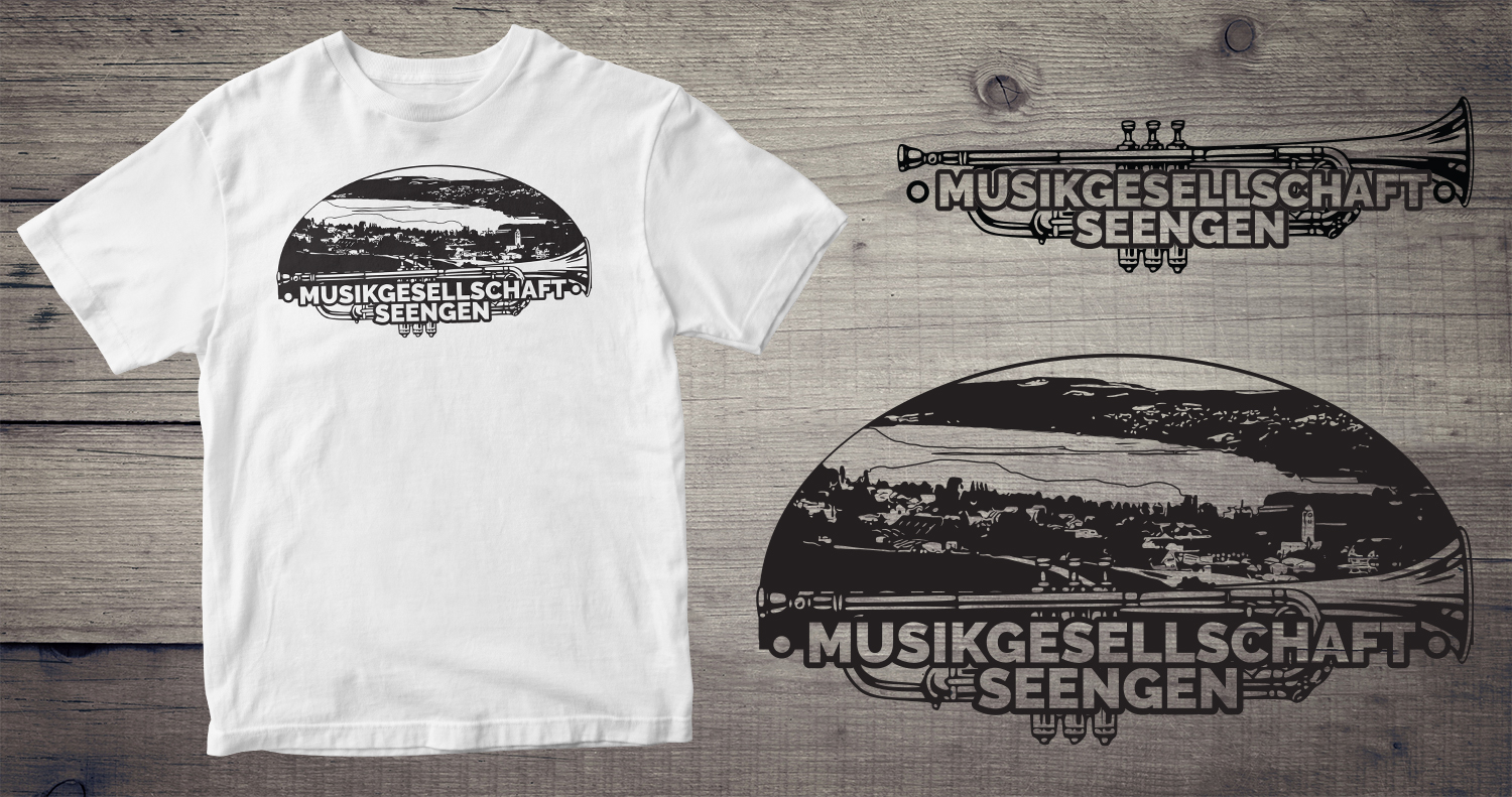 T-Shirt-Design von db1404 für Brass Band Seengen | Design #16976029