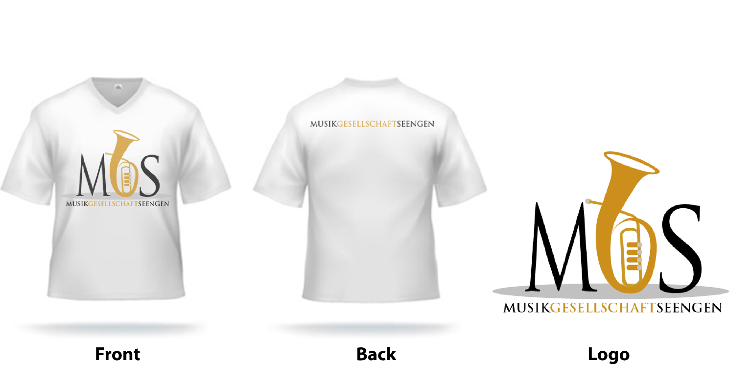 T-shirt Design by eriawan6hidayat for Brass Band Seengen | Design #17049120